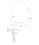 Смеситель   для кухни ROSSINKA A35-23
