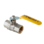 Кран шаровой  газ. VALGAS, стальная рукоятка 1/2" вн.-вн. VT.271.N.04