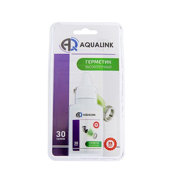 Клей-герметик AQUALINK "Высокопрочный" 30г