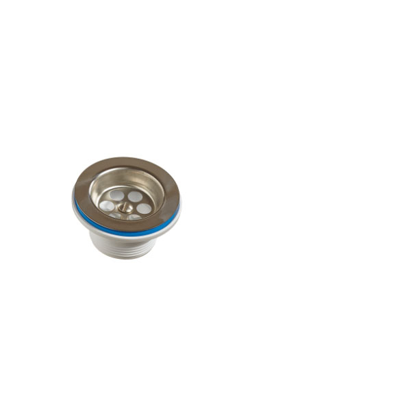 Выпуск для раковины  1,1/4" с нержавеющей сеткой  А-3204-2