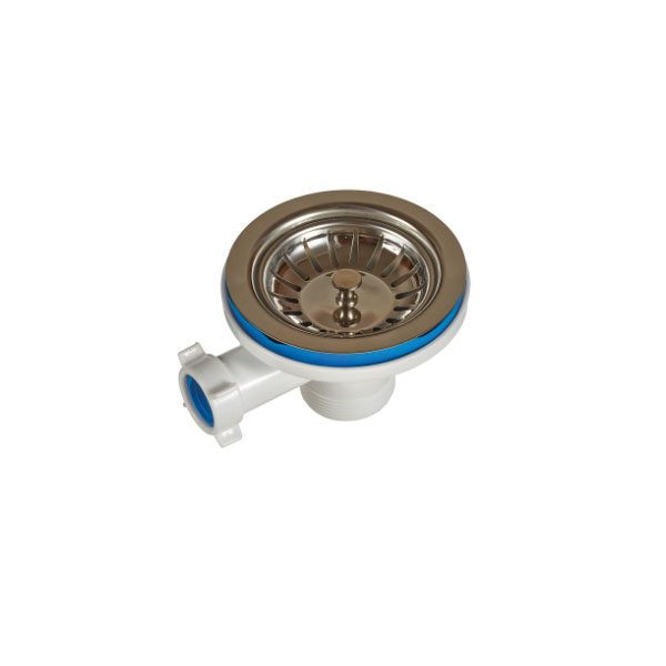 Выпуск для раковины 3,1/2" с нержав  сеткой А-4007-02