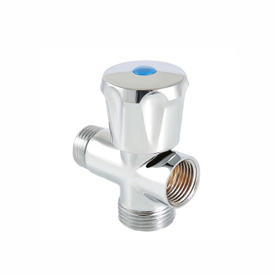 Вентиль-тройник  для подкл. с/т приборов 1/2"х3/4"х1/2" VT.255.N.04