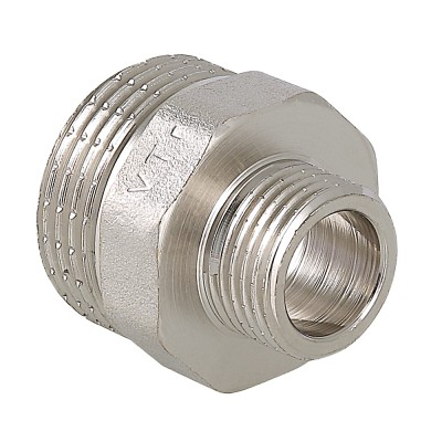 Ниппель переходной 1 1/2"х1 1/4" нар.-нар. VTr.580.N.0807