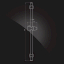 Штанга душевая  SHOWER RAIL SB-03S 685 мм