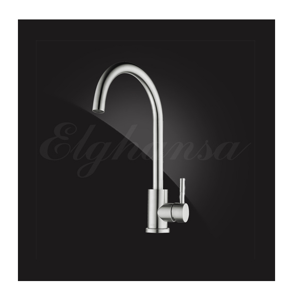 Смеситель   STAINLESS STEEL 56B4031-Steel для кухни