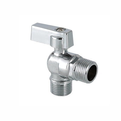 Кран шаровой угловой для подключения  1/2"х1/2" VT.392.N.04