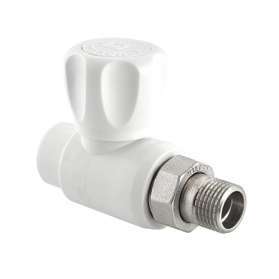 Кран PPR для подключения радиатора прямой 25х3/4" VTp.717.0.02505