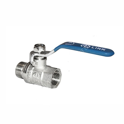Кран шаровой FxM1 1/2"  ручка вн-нар  AQUALINK