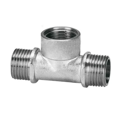 Тройник T 1/2Mx    1/2Fx   1/2M наружный- внутренний- наружный