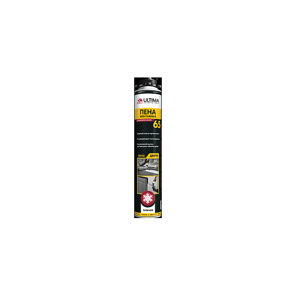 Пена монтажная   ULTIMA Professional 65 ЗИМА 850 ml