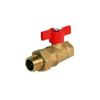 Кран шаровый со сгоном (американка) ВР-НР 1/2" БАЗ