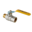 Кран шаровой  газ. VALGAS, стальная рукоятка 1/2" вн.-нар. VT.272.N.04