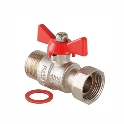 Кран шаровой с накидной гайкой 3/4" вн.-нар. VT.260.N.0505