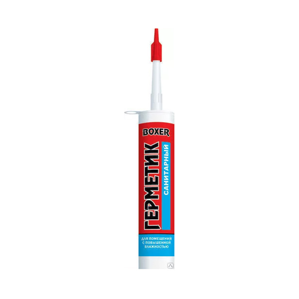 Герметик силикон Boxer S санитарный белый  280ml
