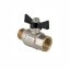 Кран шаровой  PERFECT, рукоятка бабочка 1/2" вн.-нар. VT.318.N.04