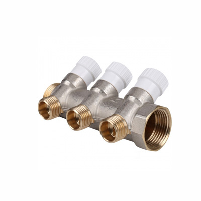 Коллектор резьбовой  FM 3/4",1/2"х3 AQUALINK