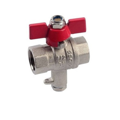 Шаровый кран для термодатчика ВР 1/2" SANEXT